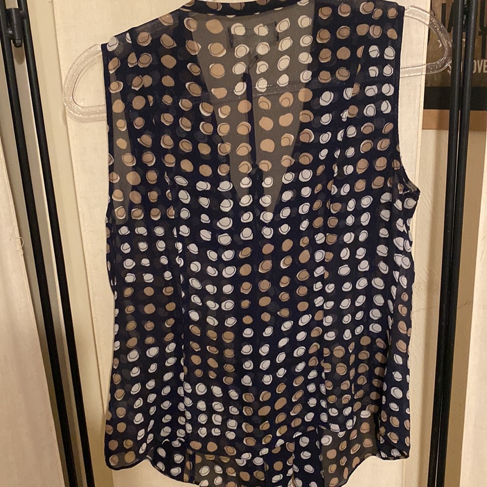 Anthropologie Silk Button-Down Patterned Blouse W… - image 6